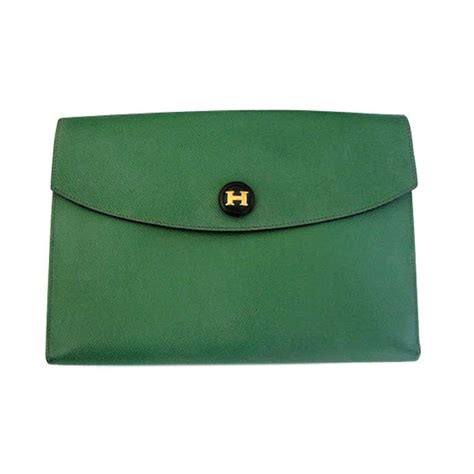 hermes envelope clutch